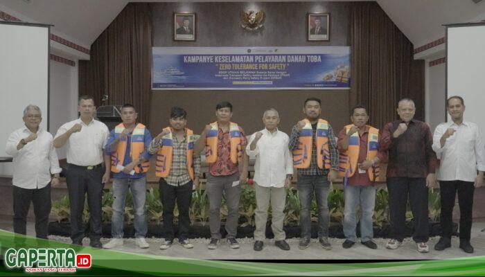 KSOP Utama Belawan Berikan Materi Keselamatan Saat Acara Membahas Pelayaran Di Danau Toba