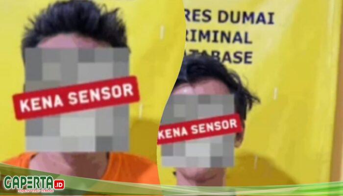 Curi di Kedai Sembako, Dua Remaja Diamankan Tim Opsnal Polsek Bukit Kapur