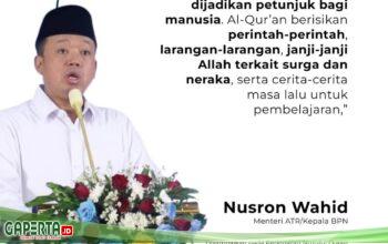 Menteri Nusron Sampaikan Ceramah Agama di Korps Marinir TNI AL Cilandak: Al-qur’an Jadi Petunjuk bagi  Manusia