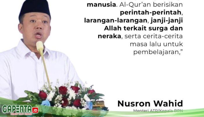 Menteri Nusron Sampaikan Ceramah Agama di Korps Marinir TNI AL Cilandak: Al-qur’an Jadi Petunjuk bagi  Manusia