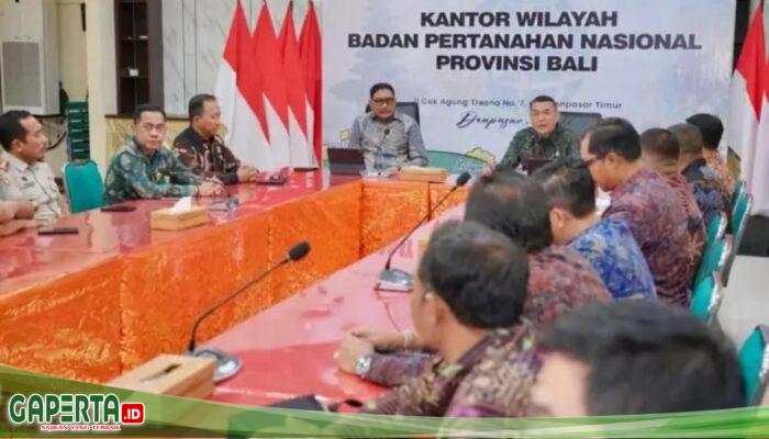 Wamen Ossy Apresiasi Kinerja BPN Bali, Tekankan Peningkatan Kualitas Data dan Layanan Pertanahan