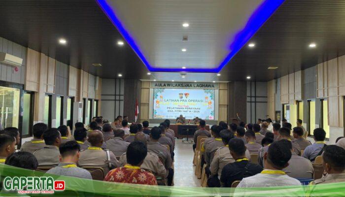 Lat Pra Ops Ketupat Lancang Kuning 2026 Digelar, Polres Dumai Siap Amankan Idul Fitri 1447 H/2026 M