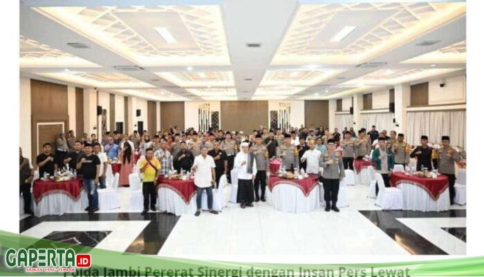 Polda Jambi Pererat Sinergi dengan Insan Pers Lewat Buka Puasa Bersama