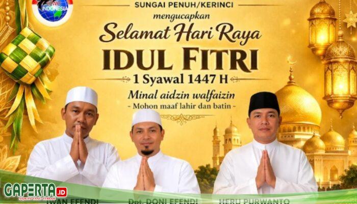 Sambut Idul Fitri 1447 H, DPD IWO-I Sungai Penuh – Kerinci Perkuat Silaturahmi dan Solidaritas