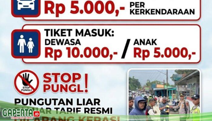 VIRAL PUNGLI, Polres Kerinci Gerak Cepat Turun ke Lapangan Tertibkan Tarif Parkir Wisata