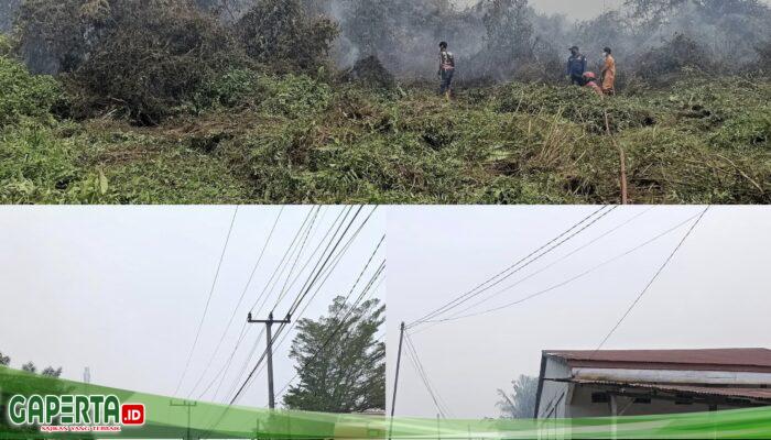 Siaga Lebaran, Tim Pemadam Kebakaran PHR Ikut Terjun Padamkan Karhutla di Dumai