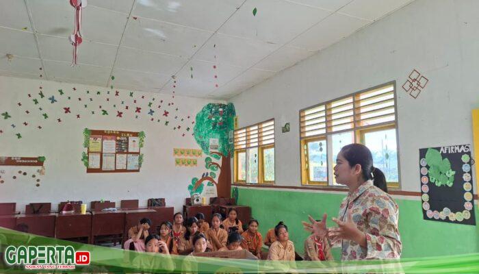 SMP Swasta AMPERA Bilah Hilir Rayakan Paskah