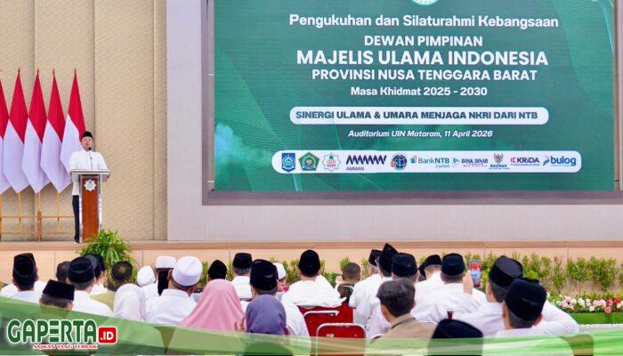 Hadiri Pengukuhan MUI NTB, Menteri Nusron Tekankan Prinsip Kebermanfaatan dalam Pengabdian