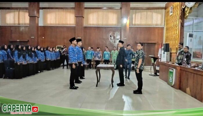 Wali Kota Dumai Paisal Serah SK 279 Calon PNS Dumai Jadi PNS Penuh