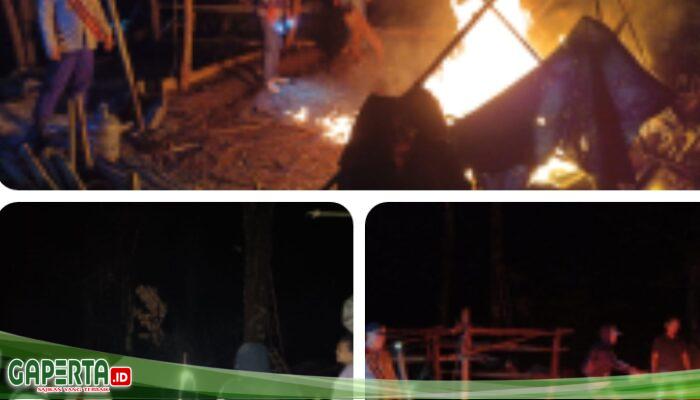 Polsek Pancurbatu Gerebek Sarang Narkoba di Sibolangit, Pelaku Kocar-Kacir Melarikan Diri