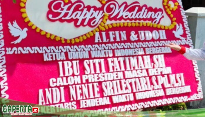 Waktu Indonesia Bergerak “WIB”: Organisasi Masyarakat Yang Di Pimpin Langsung oleh Ibu Ketua Umum Siti Fatimah, S.H.