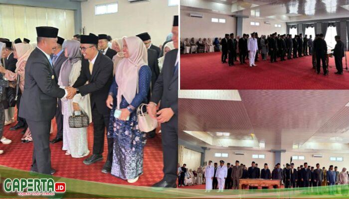Bupati Kerinci Lantik dan Rotasi Puluhan ASN untuk Tingkatkan Kinerja Pemerintahan