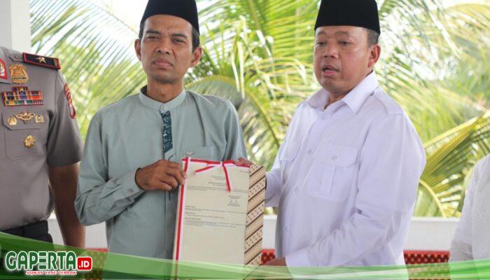 Apresiasi Langkah UAS Alihmedia ke Sertipikat Elektronik, Menteri Nusron: Demi Keamanan dan Kemudahan Masa Depan