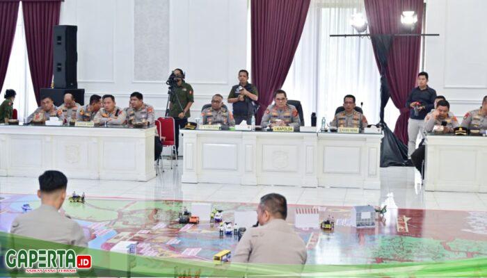 Polda Jambi Gelar Tactical Floor Game, Perkuat Kesiapsiagaan Hadapi Dinamika Kamtibmas
