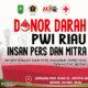 Semarakkan HPN dan HUT ke-80, PWI Riau Gelar Donor Darah Senin Mendatang