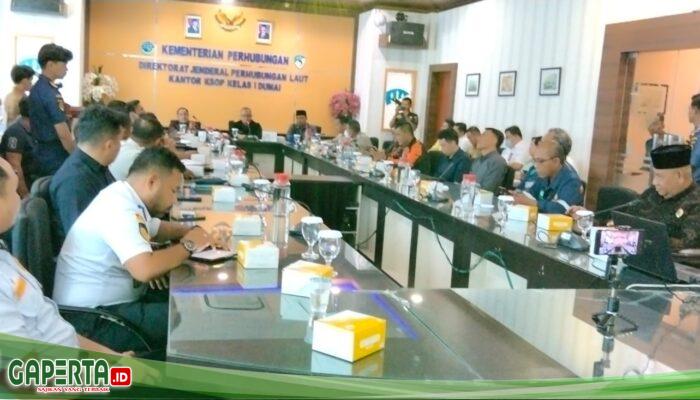 KSOP Kelas I Dumai Gelar Konsolidasi Tindak Lanjut Aliansi Koperasi TKBM