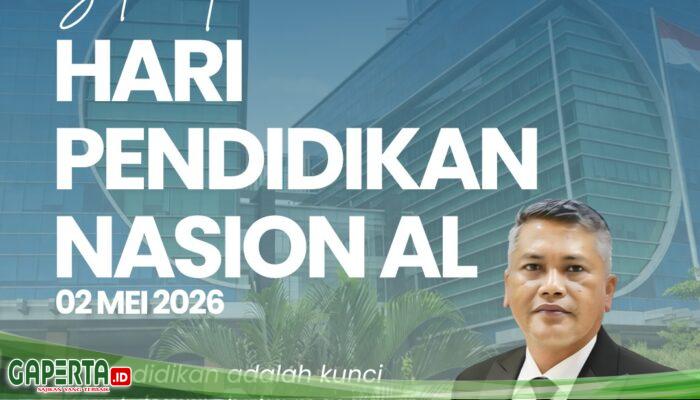 Dihari Pendidikan Nasional Executive Director I Pelindo Regional 1 “Pendidikan  Merupakan Kunci Masa Depan Bangsa