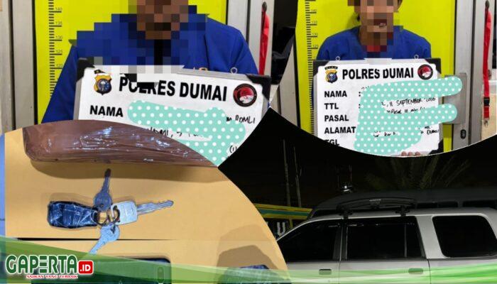 Sat Narkoba Polres Dumai Gagalkan Peredaran Narkotika Jenis Daun Ganja Kering, 2 Orang Diamankan