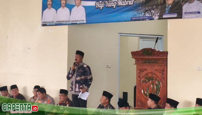 Bupati Kerinci, Monadi Resmi Melepas Keberangkatan 413 Jemaah Haji Kabupaten Kerinci