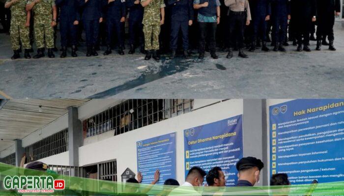 Rutan Dumai Gelar Ikrar Bersih dari Handphone Ilegal, Narkoba, dan Penipuan