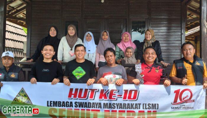 LSM Semut Merah Rayakan Satu Dekade Pengabdian, Tegaskan Solidaritas dan Komitmen Sosial