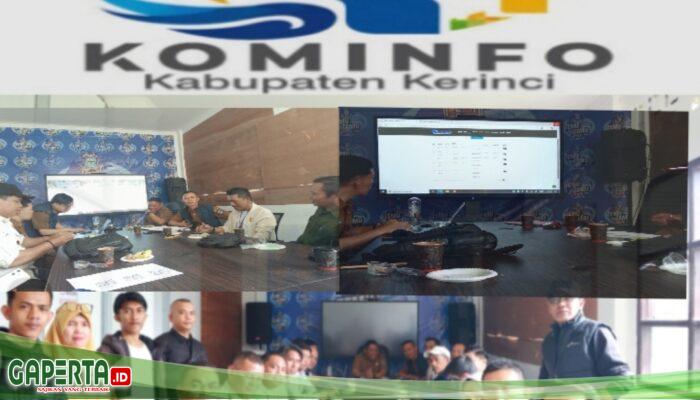 Sosialisasi Absensi SIMPERS Digelar, Kominfo Kerinci Pertegas Disiplin dan Profesionalitas Media Mitra