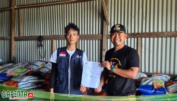 Pemdes Siulak Panjang Serahkan Bantuan Pangan untuk 179 KPM