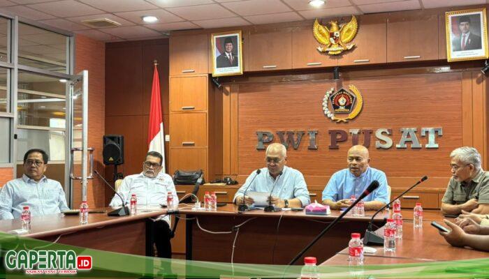 PWI Pusat Tetapkan Susunan Pengurus Baru, Marthen Selamet Susanto Jabat Sekjen