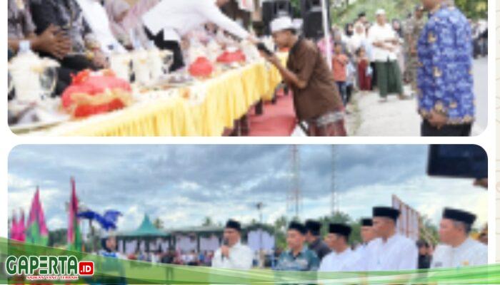 Meriahkan Pembukaan MTQ Ke-16 Tingkat Kabupaten Padang lawas Gelar Pawai Ta’aruf