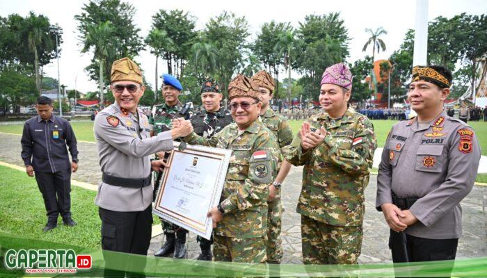 Kapolda Jambi Pimpin Apel Kebangsaan Sabuk Kamtibmas, Perkuat Sinergi Ciptakan Kota Jambi Aman dan Kondusif