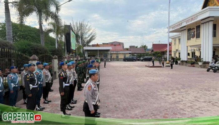 Amankan Idul Adha 1447 H, Polres Dumai Gelar Apel Pasukan Gabungan Bersama TNI dan Pemkot