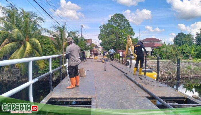 Pembangunan Jembatan Merah Putih Presisi Tahap II di Dumai Dikebut, Dua Titik Rampung 100%