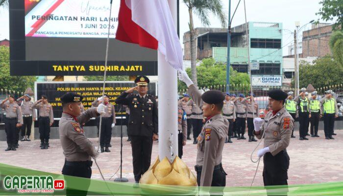 Peringati Hari Lahir Pancasila 2026, Polres Dumai Gelar Upacara Khidmat dan Teguhkan Semangat Persatuan