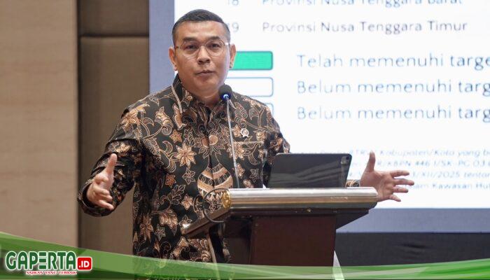 Wamen ATR/Waka BPN Tekankan Pentingnya Satu Data Sawah Nasional untuk Perkuat Perlindungan Lahan Pertanian