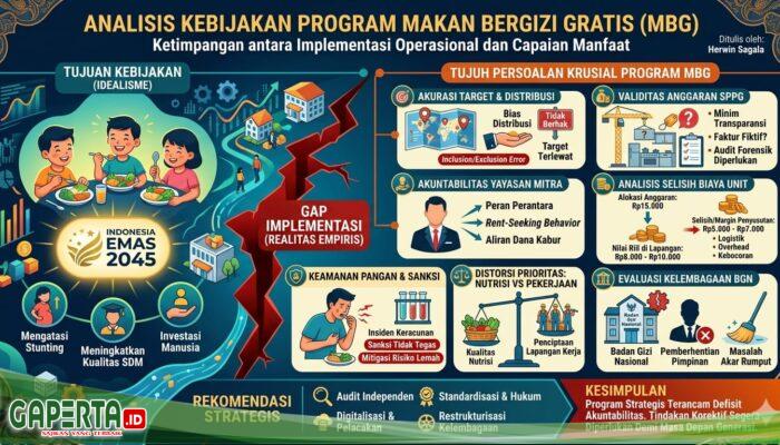 Analisis Kebijakan Program MBG: Antara Implementasi Operasional dan Capaian Manfaat