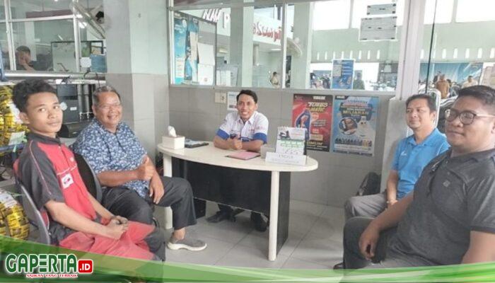 Kunjungan Kepala SMKS Pemda Rantauprapat Manor Ritonga Ke PT Alfa Scorpii Rantauprapat 