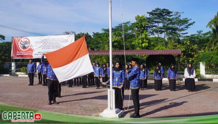 Kantor Pertanahan Kota Dumai Gelar Upacara Hari Lahir Pancasila 2026