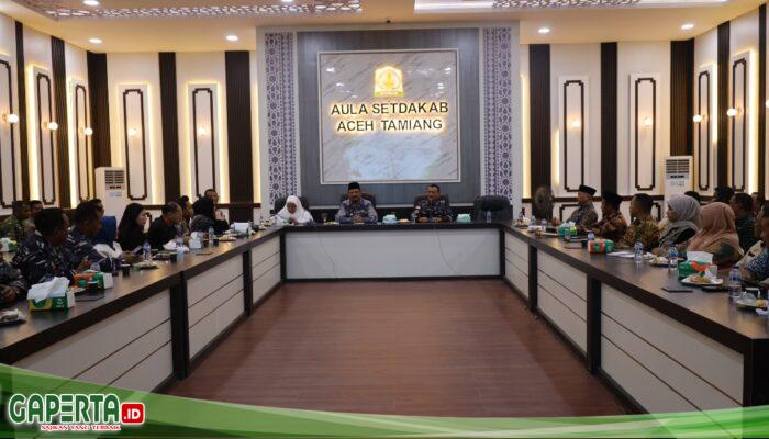 Kodaeral I Belawan Dan Bupati Aceh Tamiang Jalin Kerja Sama Bersenergi Untuk Kepentingan Masyarakat