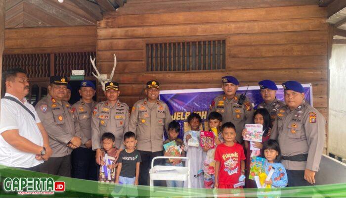 Polres Dumai Gelar Program Jalur, Salurkan Bantuan dan Layanan Kesehatan Bagi Masyarakat Pesisir