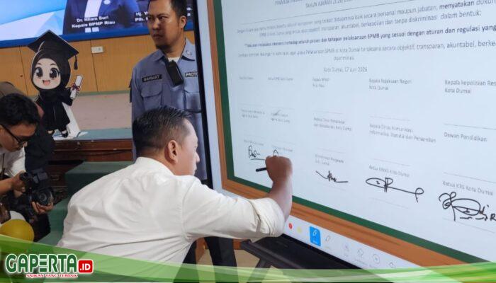 PWI Dumai Dukung SPMB 2026/2027 yang Adil dan Transparan
