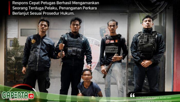 Tim Macan Polres Pelabuhan Belawan Gagalkan Dugaan Aksi Pencurian