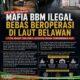 Permainan BBM Ilegal Marak Di Perairan Laut Belawan
