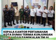 Koordinasi, Kakantah Adi Irawan Terima Kunjungan Danlanal
