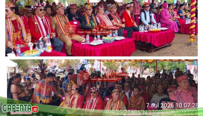 Meriah dan Penuh Makna, Gawai Dayak Sanggau Dihadiri Pejabat Pusat hingga Daerah