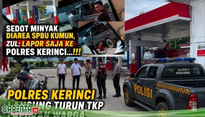 Diduga Ada Aktivitas Pelansir BBM Subsidi di SPBU Air Teluh, Polisi Datangi Lokasi