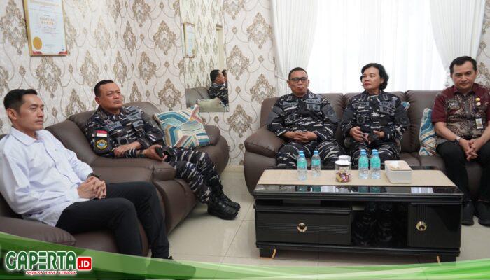 Dankodaeral I Laksamana Muda TNI Deny Septiana  Gelar Courtesy Call Ke RSUD dr.Pirngadi Medan