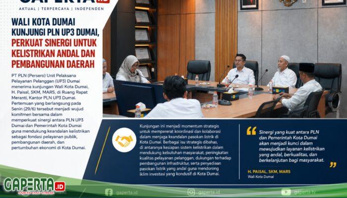 PLN UP3 Dumai dan Pemko Perkuat Sinergi Dukung Keandalan Listrik