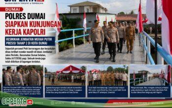 Warga Bumi Ayu Antusias Nantikan Kapolri Resmikan Jembatan Merah Putih
