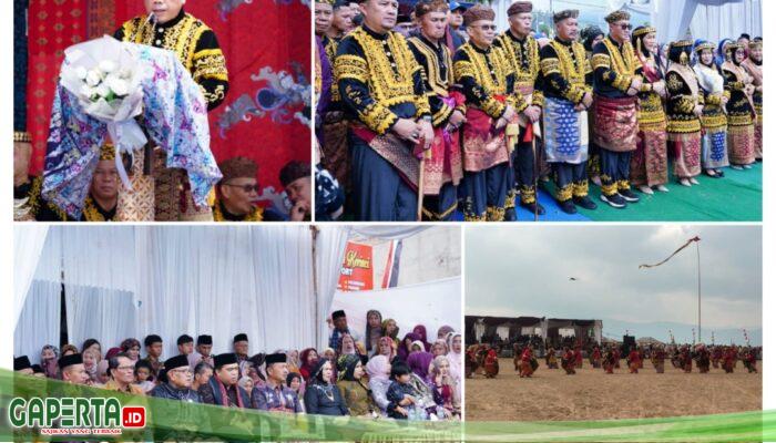 Gubernur Al Haris Bersama Bupati Kerinci Monadi, Hadiri Acara Kenduri Sko Lima Desa Tanjung Pauh Mudik