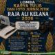 Penutupan Lomba Karya Tulis dan Foto Jurnalistik Raja Ali Kelana 2026 Tinggal Beberapa Hari Lagi